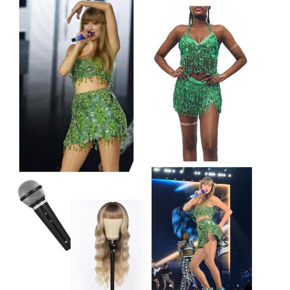 Taylor Swift Era Tour Green Era Concert Outfit - Picture 1 of 6